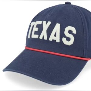 American Needle Navy Texas Stitched Dad Cap